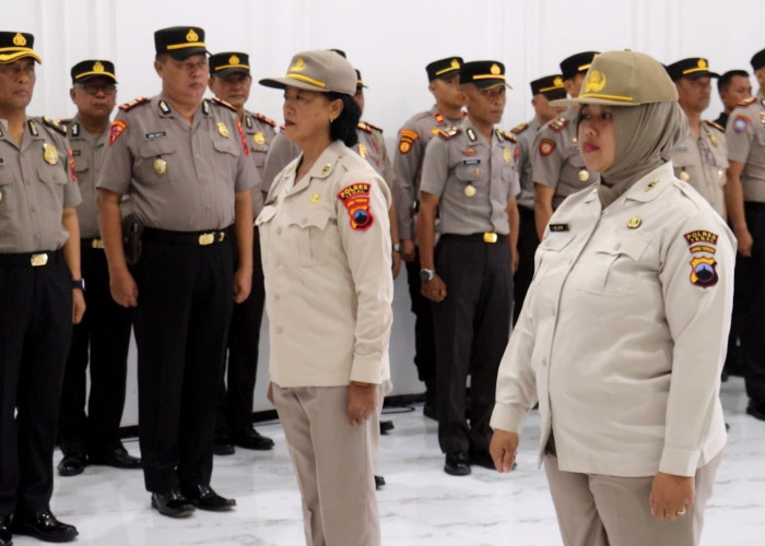 Polres Tegal Gelar Kenaikan Pangkat PNS Polri