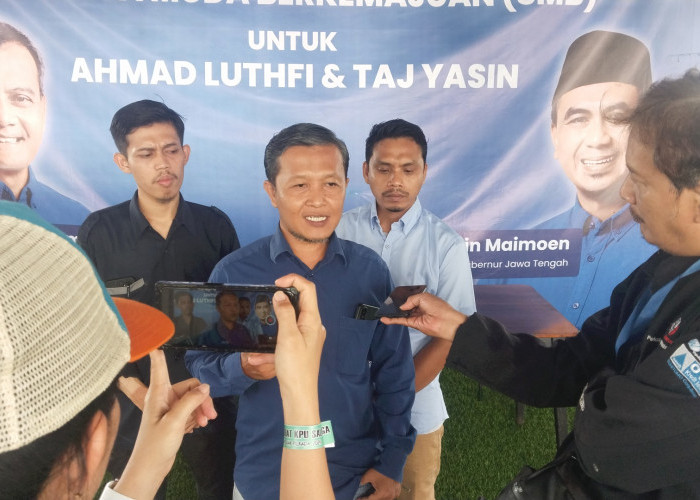 Jelang Hari Tenang, Sosialisasi Pemuda SMB Dukung Ahmad Luthfi-Taj Yasin Baru Digelar