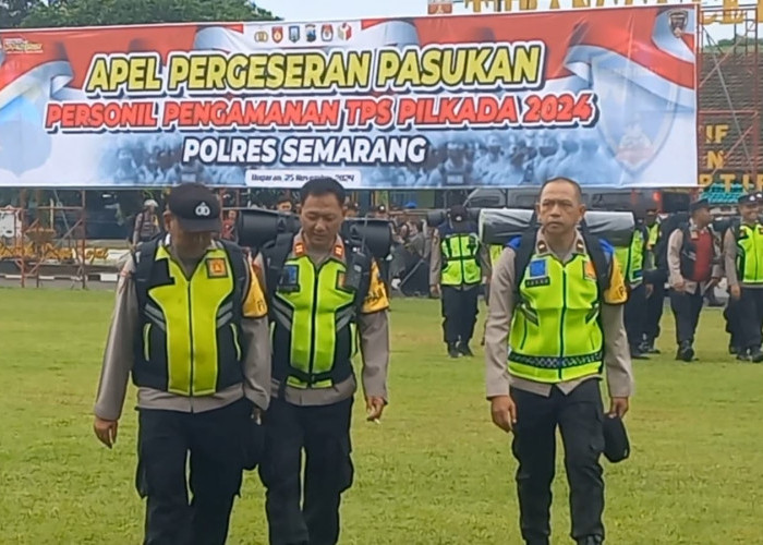 Polres Semarang Dapat Bantuan 35 Personel TNI dan 24 Personil BKO Brimob