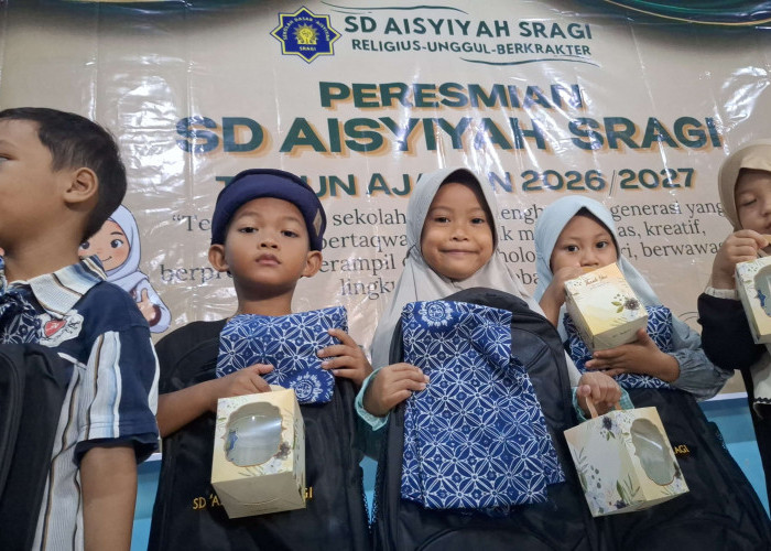 SD Aisyiyah Sragi Resmi Dibuka, Bekali Siswa dengan IT dan Tahfidz Al-Qur'an