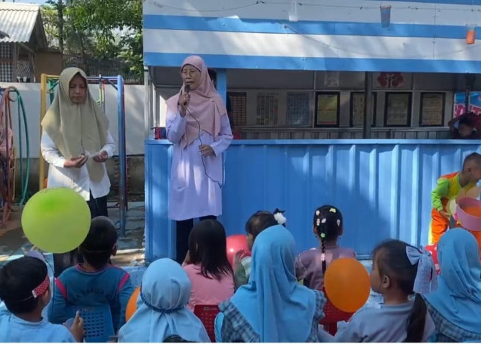 MPLS RA-PAUD Sakila Kerti Tegal Ditutup dengan Lepas Balon dan Doa Bersama