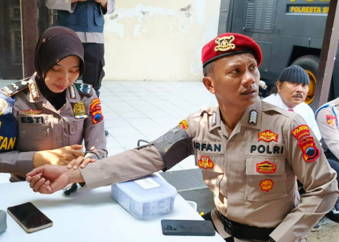 Optimalkan Pengamanan Hari Pemungutan Suara, Polresta Pastikan Kesehatan Personil yang Bakal Diterjunkan 