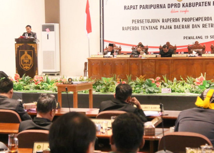 Enam Fraksi DPRD Kabupaten Pemalang Setujui Raperda PRD Jadi Perda