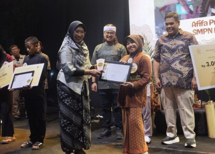 Siswa SMPN 1 Balapulang Kabupaten Tegal Tampil Memukau di Ajang Dongeng Panginyongan ‎