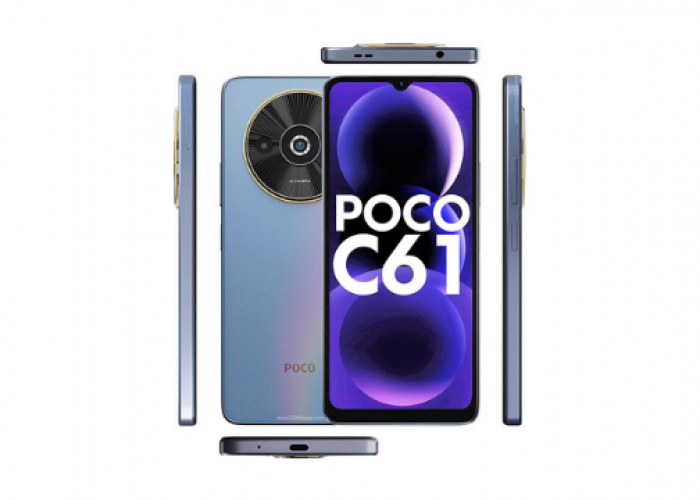 Poco C61, Hp Murah Terbaru dengan Performa Gesit dan Baterai Tahan Lama