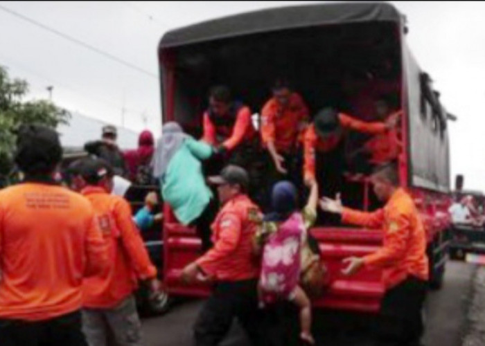 BPBD Kabupaten Pemalang Simulasi Bencana Gunung Slamet