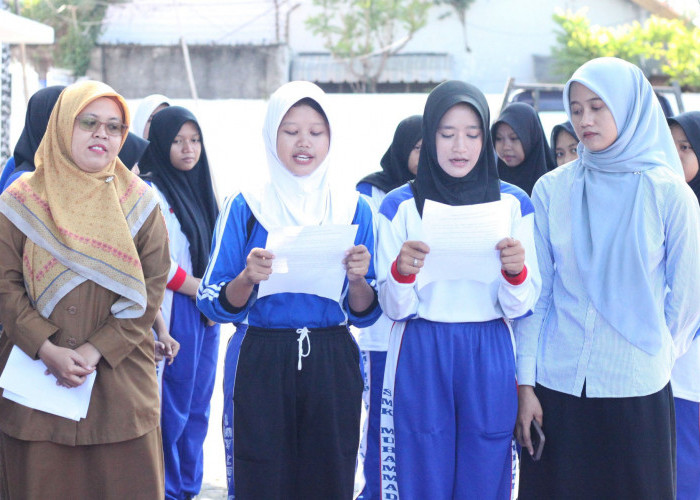 Siswa SMK Mutu dan YPT Kota Tegal Ikrarkan Perdamaian