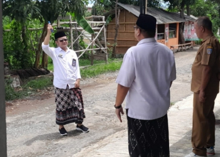 Dispermades Kabupaten Tegal Sidak Lokasi TMMD dan Karya Bakti TNI