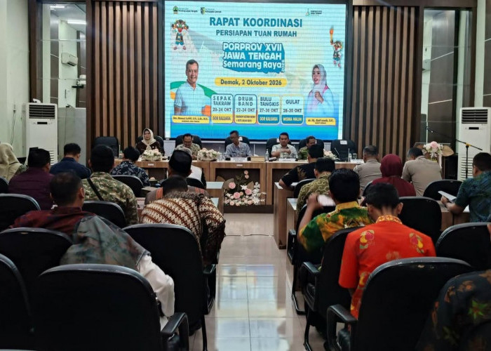 Porprov Jateng 2026 Makin Dekat, Demak Kebut Persiapan Venue hingga Pengamanan