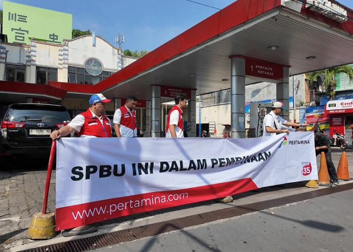 SPBU Sriwijaya Semarang Ditutup 2 Hari Demi Pembinaan Keselamatan, Usai Motor Terbakar Viral