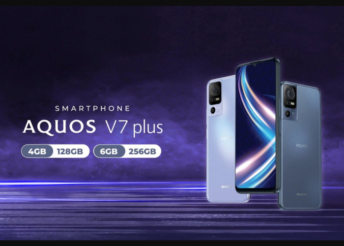 Sharp Aquos V7 Plus, Hp 2 Jutaan yang Dibekali Chipset Helio G37, 50 MP Triple Camera dan Punya Fitur NFC