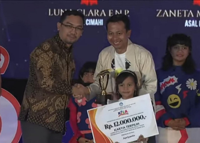 Guru SMK Negeri 1 Adiwerna Kabupaten Tegal Juara Lagu Anak  Nasional