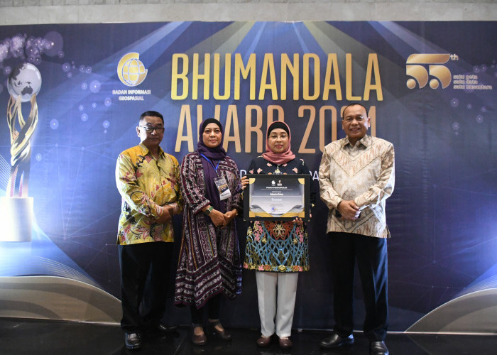 Raih Bhumandala Award 2024, Pemkab Batang Juara Pemanfaatan Data Spasial