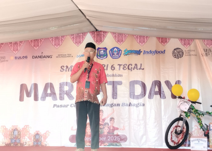 Pasar Ceria Wujudkan Lingkungan Bahagia di SMP Negeri 6 Kota Tegal