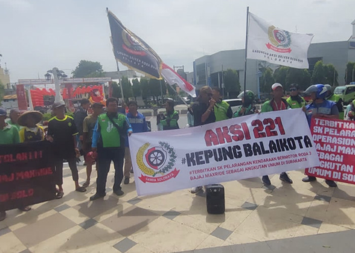 Garda Soloraya Desak Walikota Terbitkan SK Larangan Bajaj Maxride