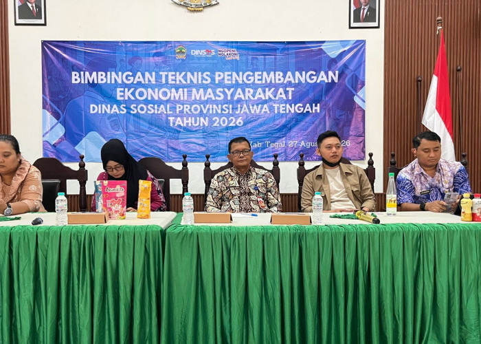 Genjot Ekonomi Warga Miskin, Dinsos Kabupaten Tegal Bekali Ratusan Penerima Bantuan KUBE