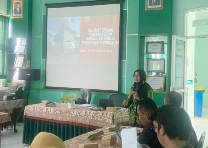 Puskesmas Kebondalem Kabupaten Pemalang Gelar Forum Konsultasi Publik 