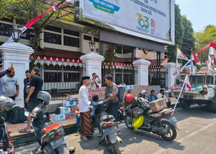 Kawal RUU Perampasan Aset, Belasan Aktivis AMPB Pati Bertolak ke Gedung DPR RI 