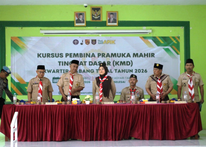 KMD Kwarcab Kabupaten Tegal di Tarub: Pembina Pramuka Harus Jadi Teladan Kreatif