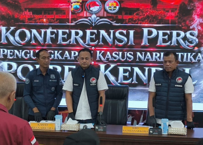 Edarkan Sabu 50 Gram, Warga Cepiring Kendal Ditangkap Satresnarkoba
