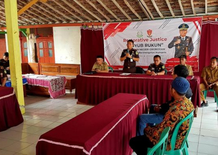 Melalui Restorative Justice, Korban Maafkan Pencuri Amplifier dan Penadah di Grobogan