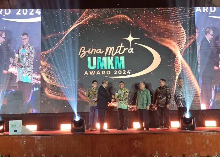 UMKM Binaan Dinas Perintransnaker  Raih Platinum Bina Mitra Award