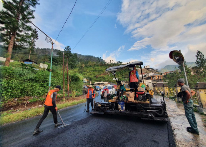 Proyek Jalan Tuwel-Guci Kabupaten Tegal Deviasi Plus 26 %