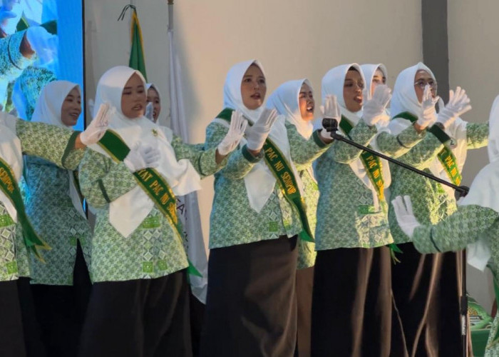 Fatayat NU Kebumen Adu Kekompakan Lewat Lomba Paduan Suara