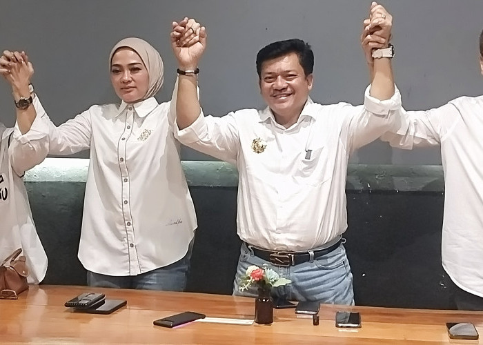 Unggul di Quick Count, Robby-Nina Berikan Pernyataan Resmi ke Media