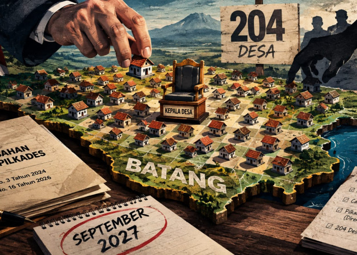 204 Desa di Batang  Siap Pilkades Serentak pada September 2027
