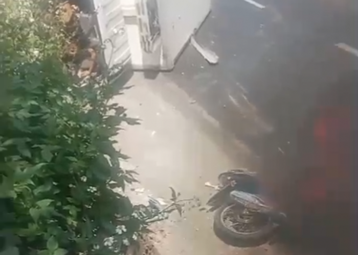 Mobil Boks Hantam Honda Tiger di Boyolali Terbakar, Pengemudi Motor Tewas di Rumah Sakit