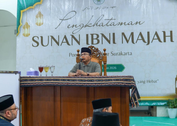 Khataman Sunan Ibnu Majah Ponpes Budi Luhur Solo, Wali Santri dari Luar Negeri Turut Hadir