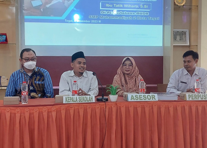 Perpustakaan SMP Muhammadiyah 2 Kota Tegal Diakreditasi Perpusnas Republik Indonesia 