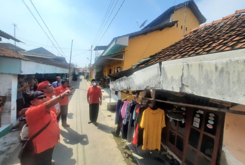Rumah Sutati Memprihatinkan, PDI Perjuangan Kota Tegal Langsung Turun Tangan 