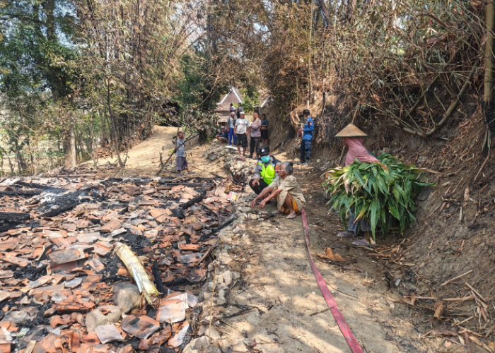 Rumah Warga Kemusu Boyolali Terbakar, Lima Kambing Ikut Terpanggang, Kerugian Capai Rp80 Juta