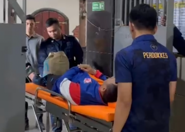 Dikawal Ketat Petugas dan Tim Medis, Napi Penggelapan Rutan Salatiga Dibantarkan ke RS DKT Dr. Asmir 