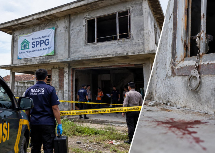 Dugaan Pembunuhan di Kendal, Jenazah di Bangunan Calon SPPG dan Tangan Terborgol