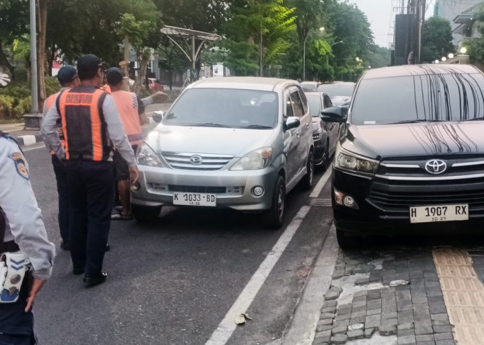 Dishub Semarang Tertibkan Parkir di Jalan D.I. Panjaitan, Jukir Dipanggil soal Izin