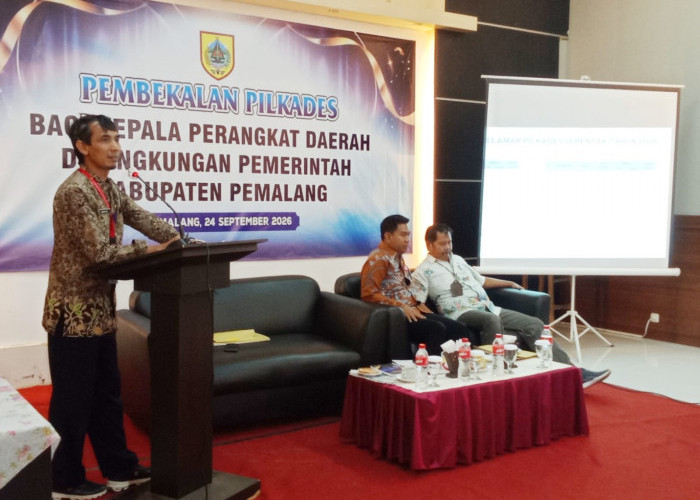 Cek Kesiapan Pilkades Serentak 2026, Dinaspermasdes Kabupaten Pemalang Adakan Pembekalan