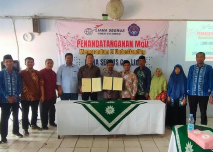 SMK Muhammadiyah Bulakamba Brebes Teken MoU dengan Perusahaan Jepang