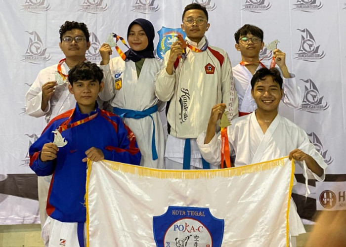 Mahasiswa Poltek Harber Tegal Borong Juara Karate se-Jawa Tengah 