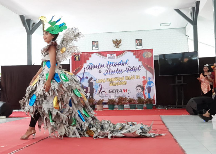 High Heels Patah, 2 Warga Binaan Lapas Wanita Semarang Hampir Jatuh saat Fashion Show   