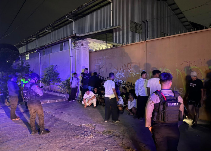 Aksi Vandalisme digagalkan di Manahan, 22 Remaja diamankan Polisi