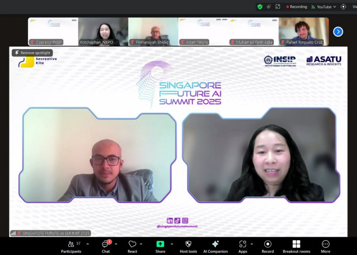 INSIP Gelar Singapore AI Summit 2025, Hadirkan Peserta dari 21 Negara