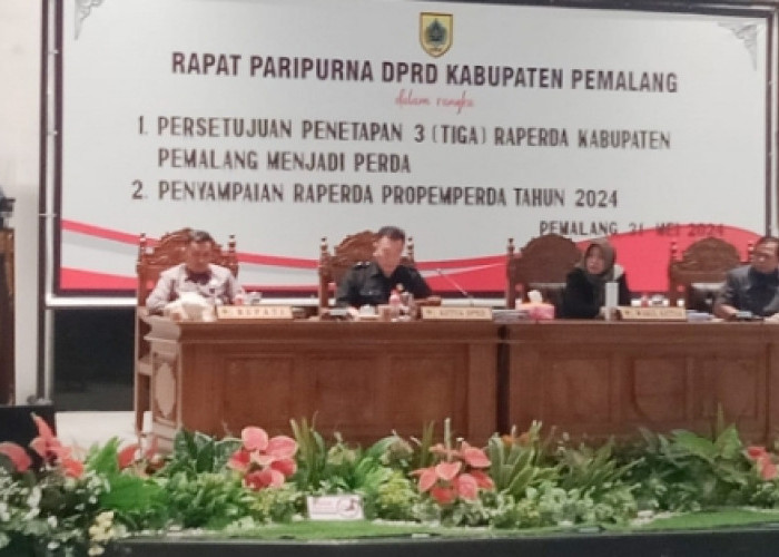 Pansus I DPRD Kabupaten Pemalang Sampaikan Laporan Hasil Rapat Kerja 