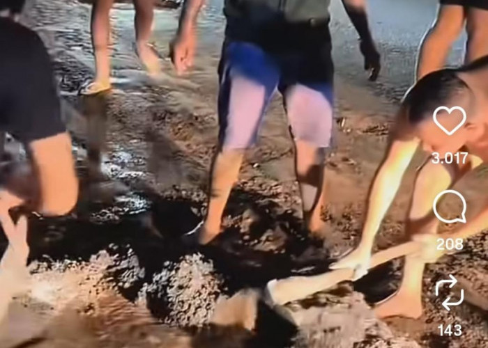 Viral! Konten Creator Lakukan Aksi Perbaiki Jalan Rusak, Suted: Saya Sering Jadi Korban
