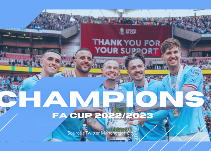 Selangkah Menuju Treble Winners! Manchester City Sukses Amankan Gelar FA CUP