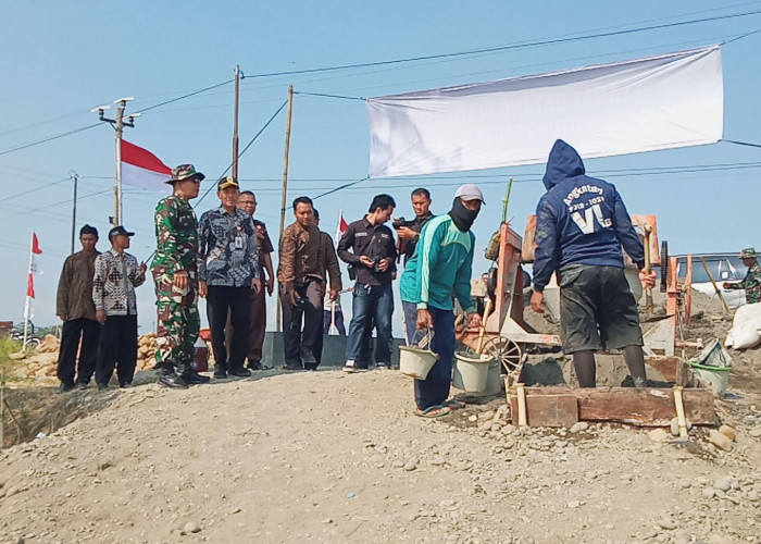 TMMD Sengkuyung di Kabupaten Pemalang Bangun Jembatan dan Jalan untuk Petani 