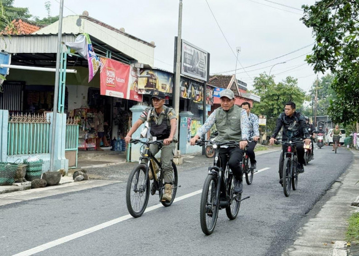 Kebiasaan Samani Bersepeda ke Kantor Bupati Ditularkan ke Pegawai Pemkab Kudus