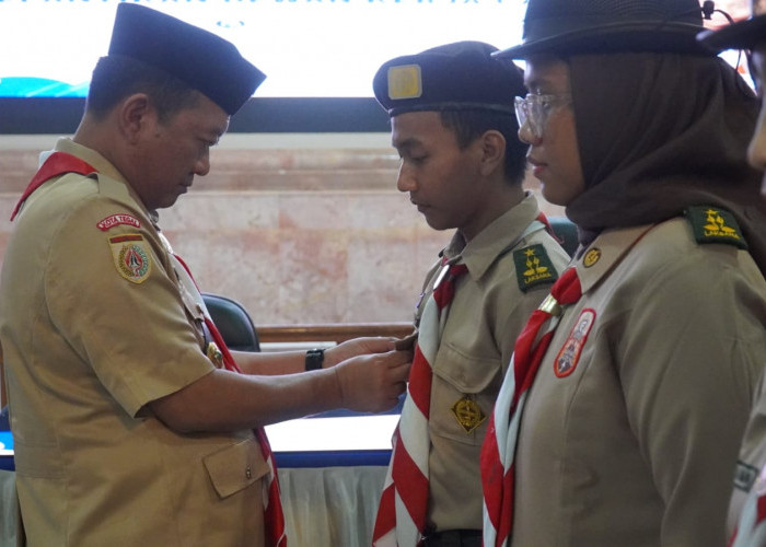 Lantik Pengurus DKC Kota Tegal, Ini Pesan dari Ketua Kwarcab   